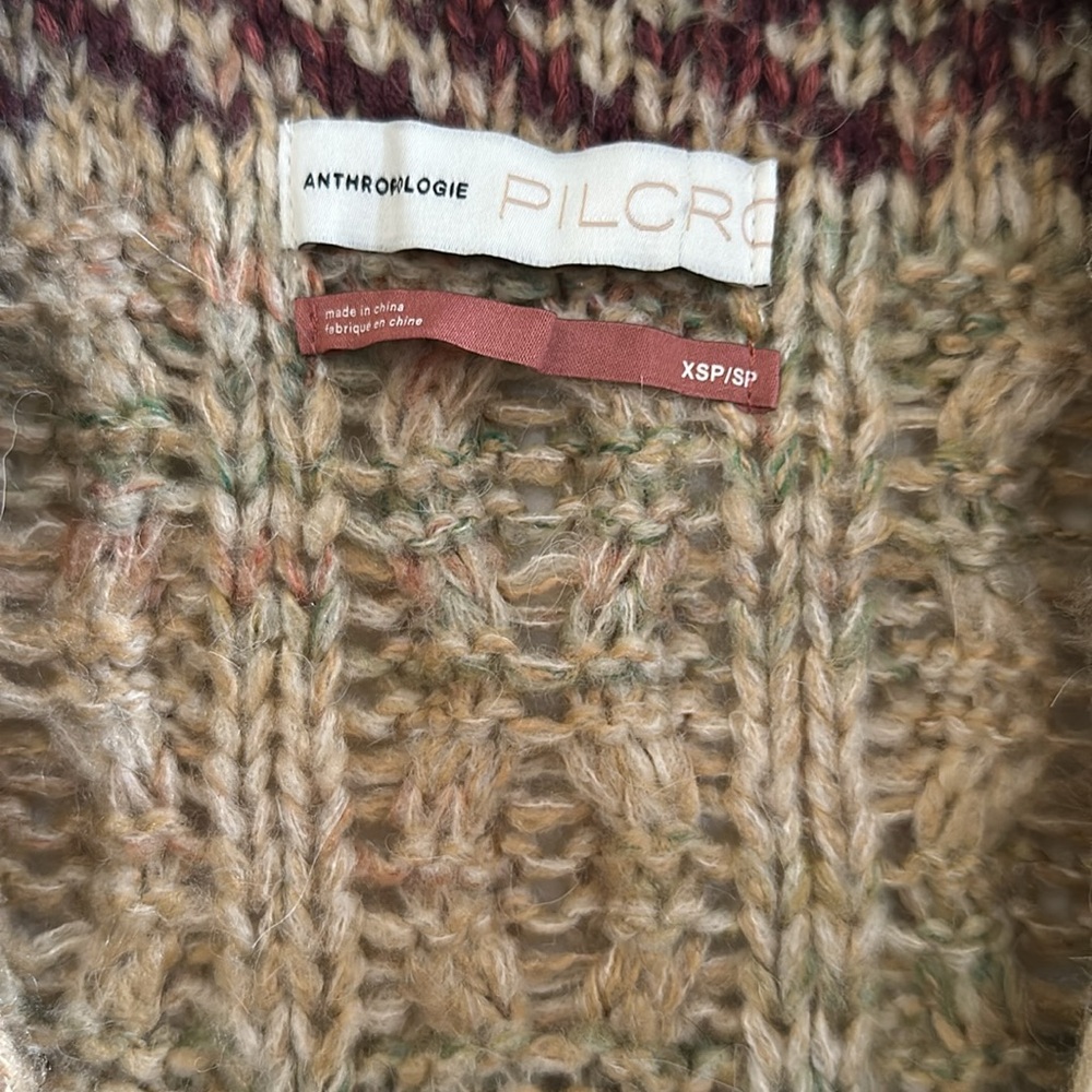 Anthropologie Pilcro | Lily Longline Cardigan | XS/S - Picture 9 of 16